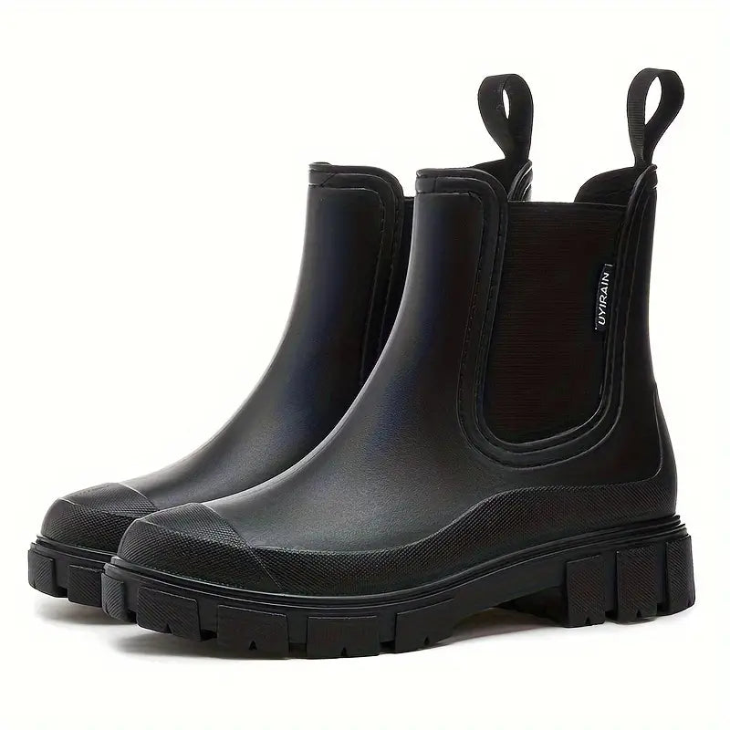 Women's Chelsea Boots – Waterproof Slip-On Ankle Boots