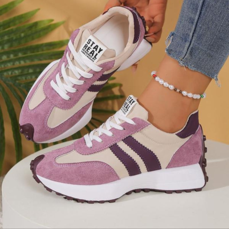 Women's casual retro trainers