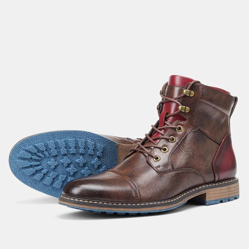 Men's Ankle Boots – Casual Lace-Up Chukka Boots