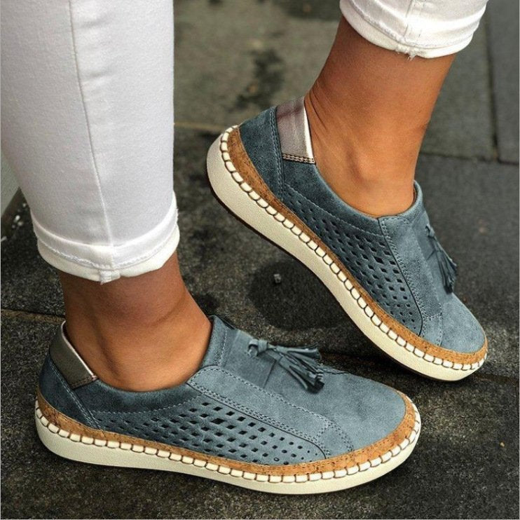Breathable Orthopaedic Slip-On Sneakers for Women, Lightweight Comfort Trainers