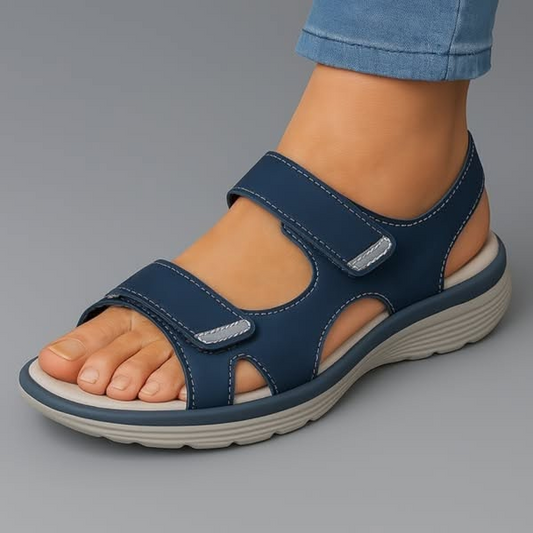 Women's cushioned comfort sandals - side
