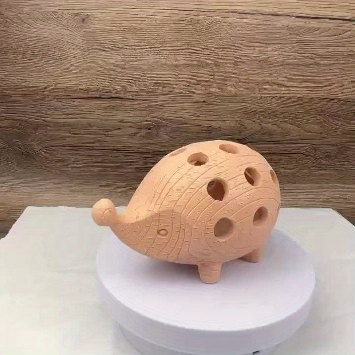 Hedgehog Pen Holder – Resin Desk Organiser