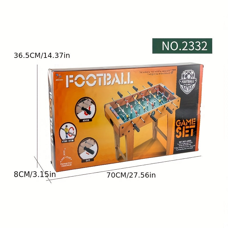 Foosball Table – Compact Table Football for Game Nights