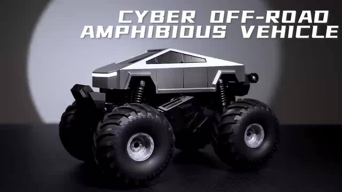 Amphibious waterproof 4WD off-road RC car