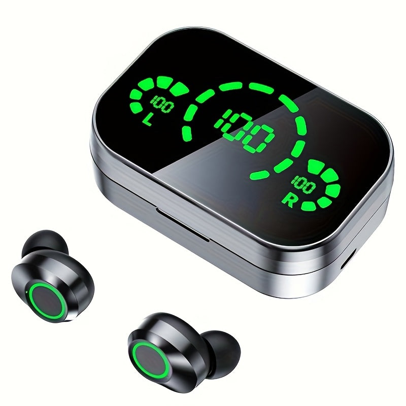 Wireless Bluetooth stereo earbuds with charging case