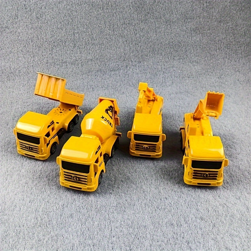 Construction vehicle play set toy trucks for kids
