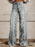 Blue Patterned