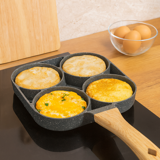 Non-Stick 4-Slot Egg & Pancake Pan