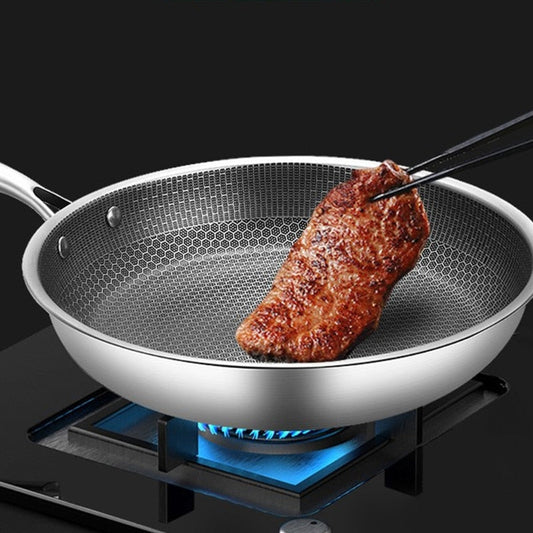30cm non-stick honeycomb aluminium frying pan