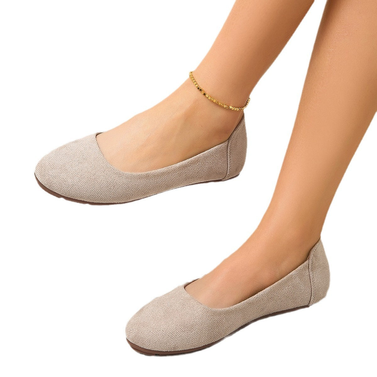 Suede Slippers for Women – Soft Comfort Slippers with Non-Slip Sole