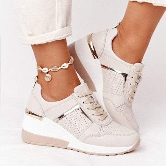Orthopaedic Mesh Trainers for Women, Cushioned Comfort Sneakers with Arch Support