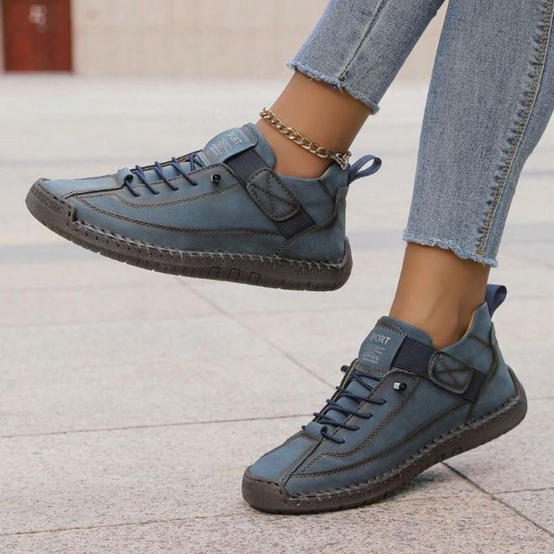 Women's cushioned comfort slip-on trainers