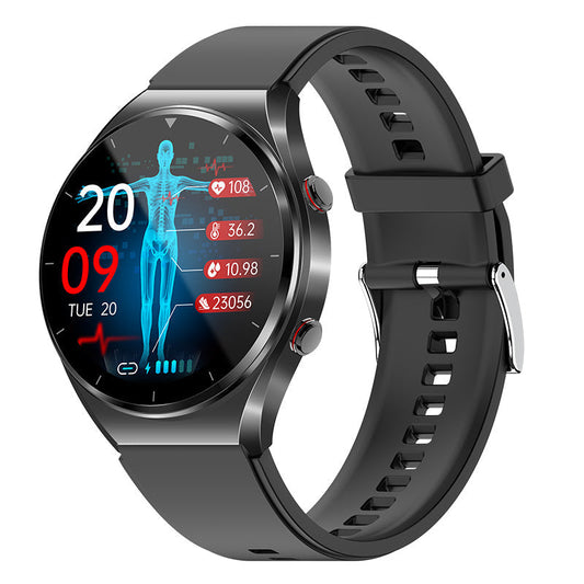 Smartwatch – Slim Fitness & Wellness Tracker with Heart-Rate Monitor