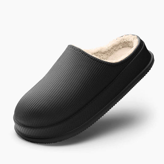 Warm Winter Slippers for Women, Plush Platform House Slippers with Non-Slip Sole