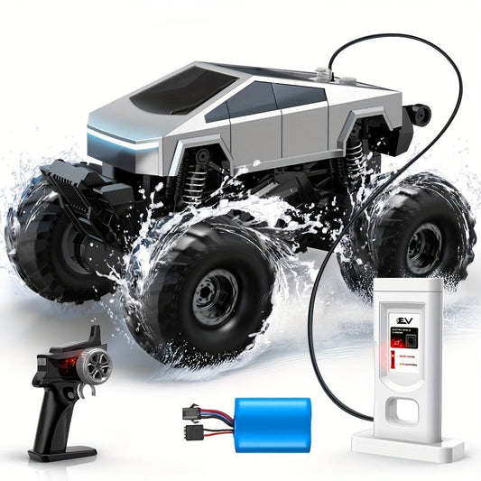 Amphibious waterproof 4WD remote control car