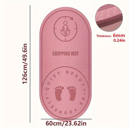 Skipping Mat – TPE Non-Slip Shock-Absorbing Jump Rope Mat
