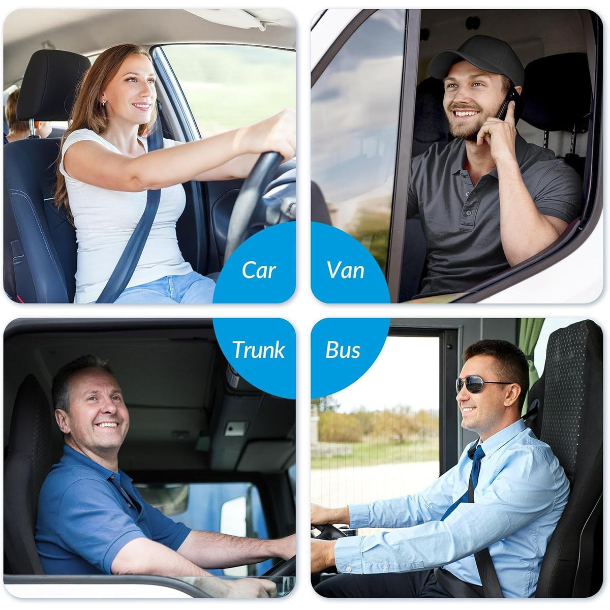 Car Seat Cushion – Ergonomic Memory Foam Coccyx Support
