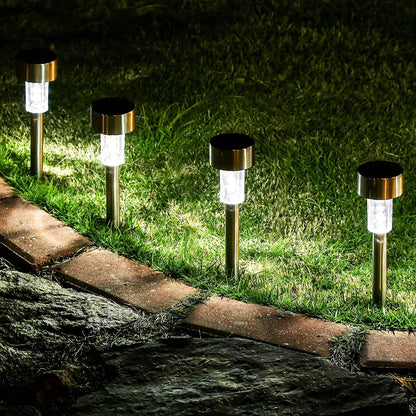 Solar Sensor Garden Lights Set – Stylish Outdoor Path Lighting
