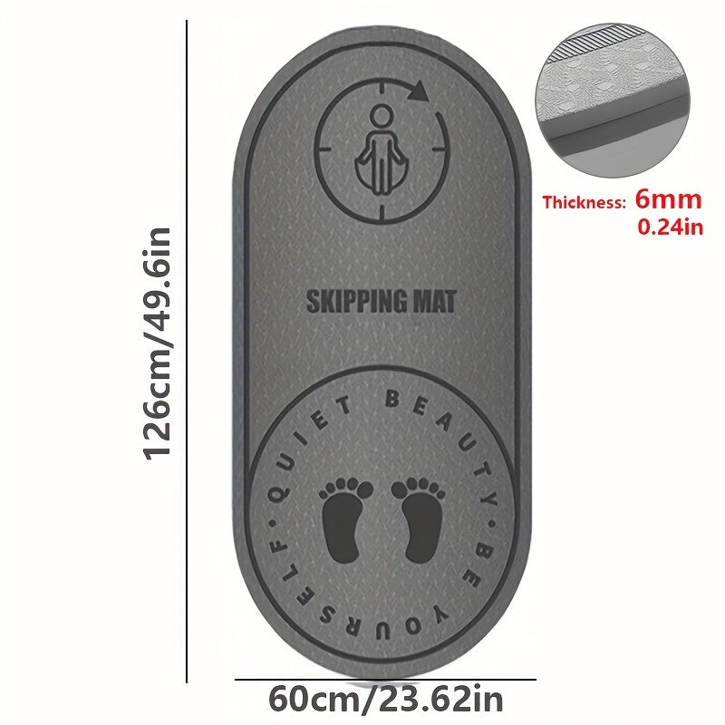 Skipping Mat – TPE Non-Slip Shock-Absorbing Jump Rope Mat