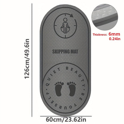 Skipping Mat – TPE Non-Slip Shock-Absorbing Jump Rope Mat