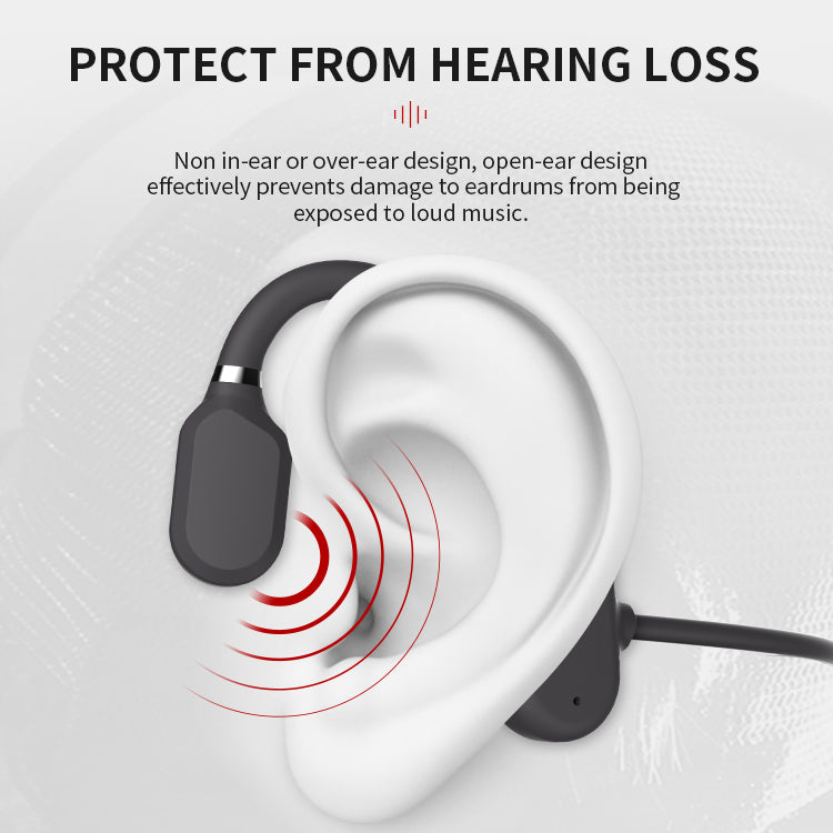 Wireless open-ear Bluetooth sports headphones