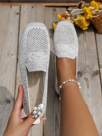Lightweight Slippers for Women, Breathable Comfort Slippers with Arch Support Footbed