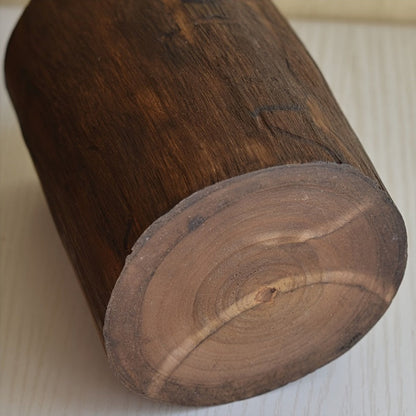 Wooden Pen Holder – Handmade Solid Wood Desk Tidy