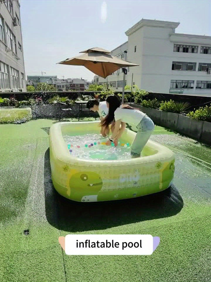 Dinosaur inflatable paddling pool for the garden