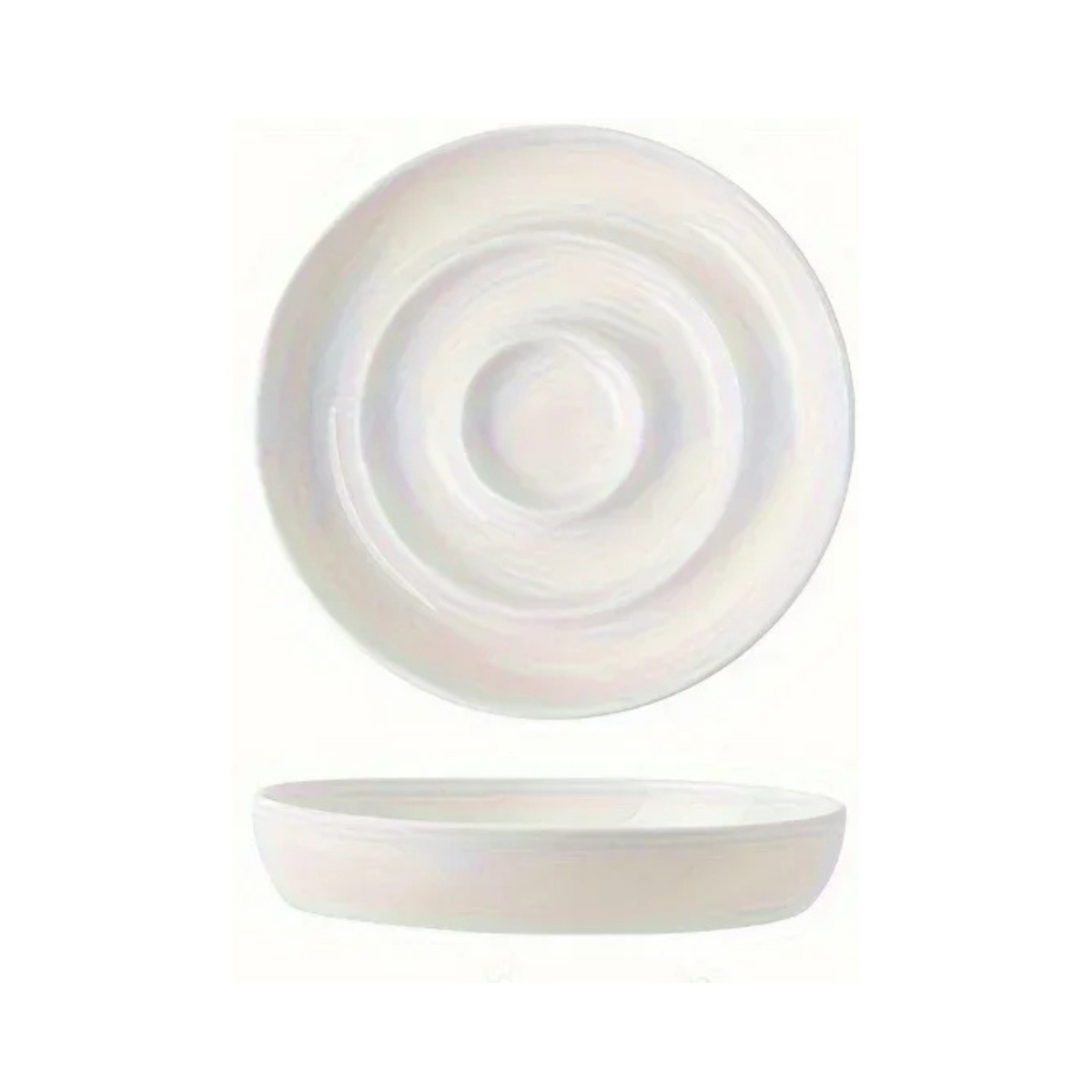 Ceramic slow feeder anti-gulp pet bowl