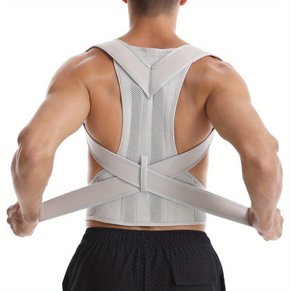 Posture Support – Adjustable Breathable Back Support Brace