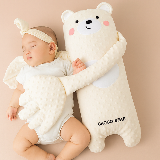 Soft baby comforter plush sleep toy