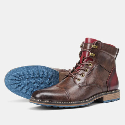 Men's Ankle Boots – Casual Lace-Up Chukka Boots