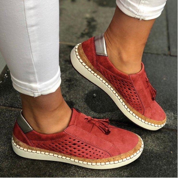 Breathable Orthopaedic Slip-On Sneakers for Women, Lightweight Comfort Trainers