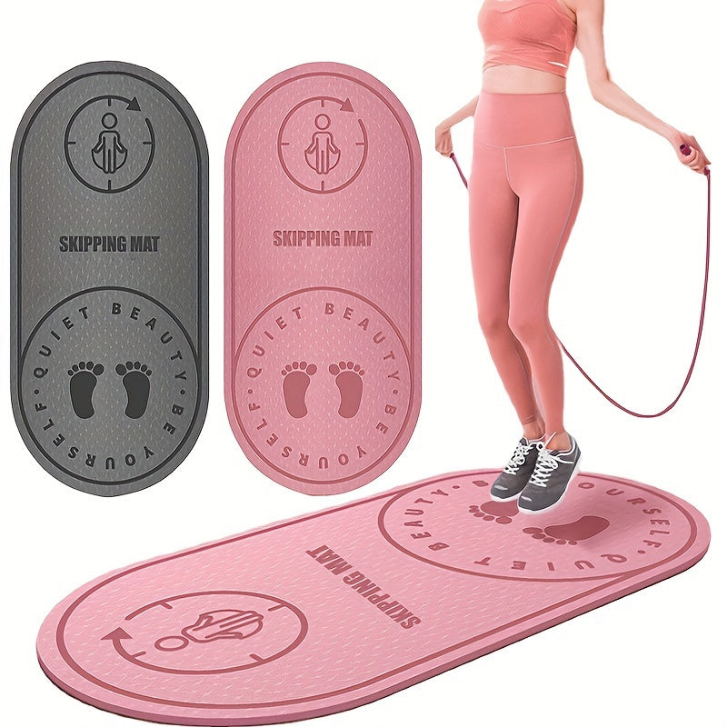 Skipping Mat – TPE Non-Slip Shock-Absorbing Jump Rope Mat