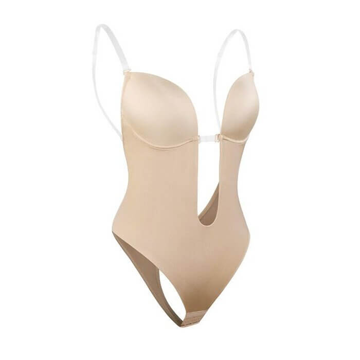 Women's backless sculpting bodysuit shapewear