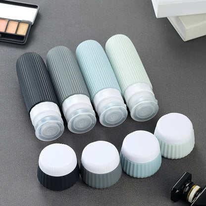 Travel Bottle Set – 8-Piece Leak-Proof Silicone TSA Bottles