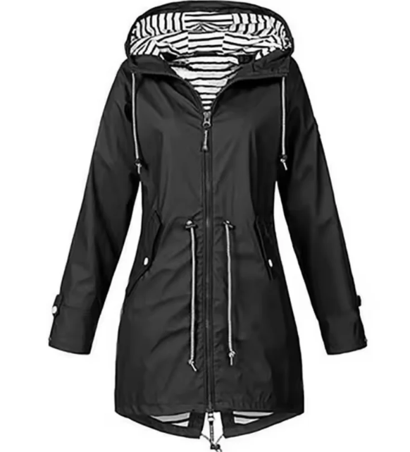 Women's spring rain jacket