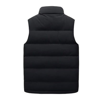 Men's Quilted Gilet – Padded Sleeveless Body Warmer Vest