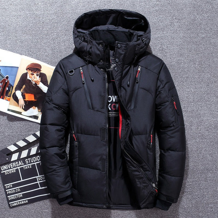 Men's Down Jacket – Warm Padded Puffer Jacket