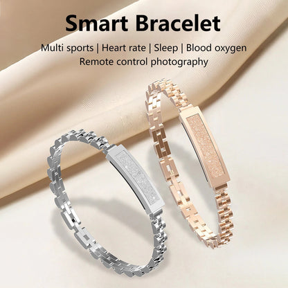 Bangle-style fitness tracker
