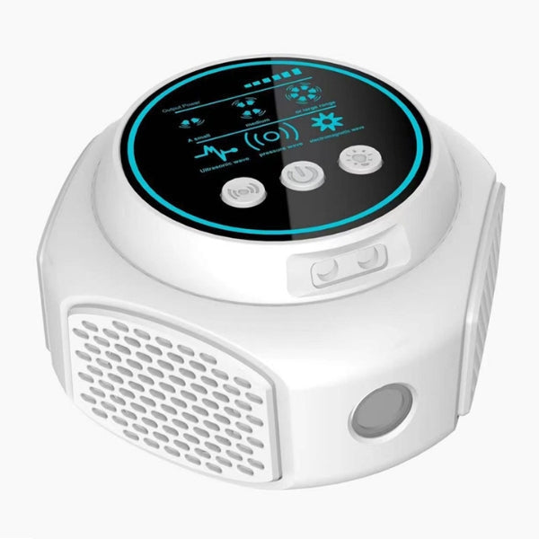 Plug-in ultrasonic pest repeller device