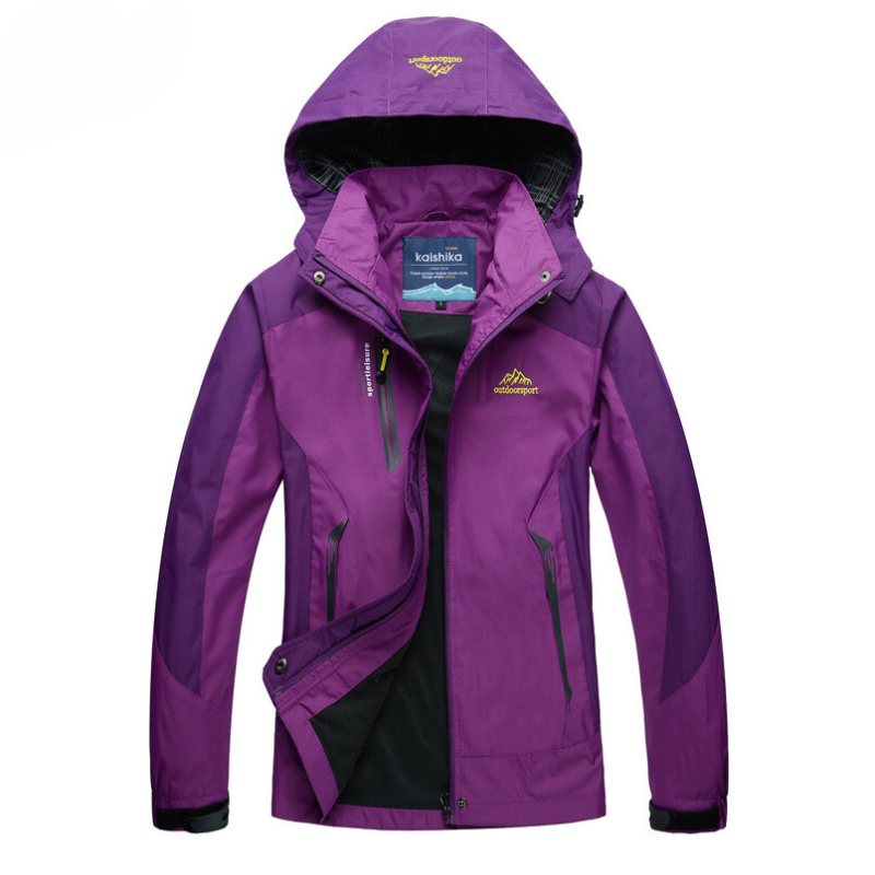 Women's outdoor hiking jacket - front
