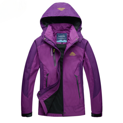 Women's outdoor hiking jacket - front