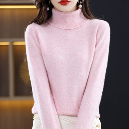 Women's warm cashmere jumper