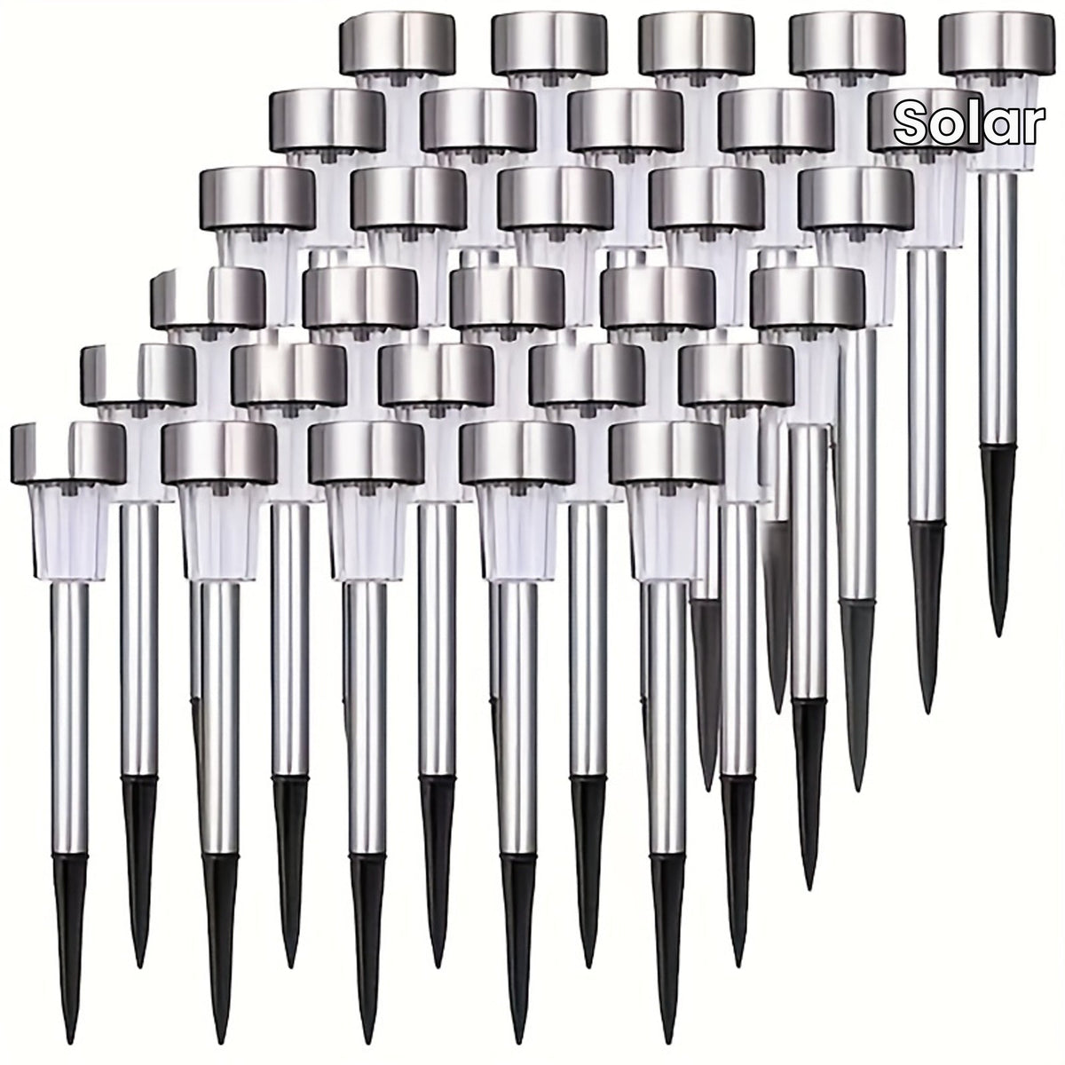 Solar Sensor Garden Lights Set – Stylish Outdoor Path Lighting