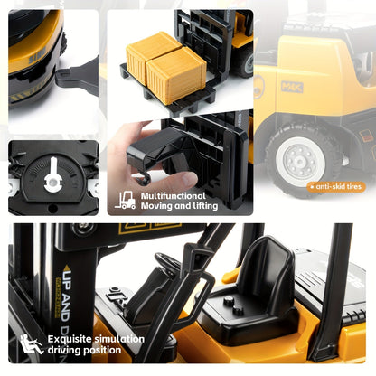 1:24 scale remote control forklift toy with lights