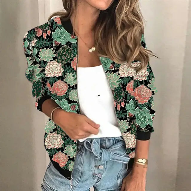 Women's vintage short jacket - detail