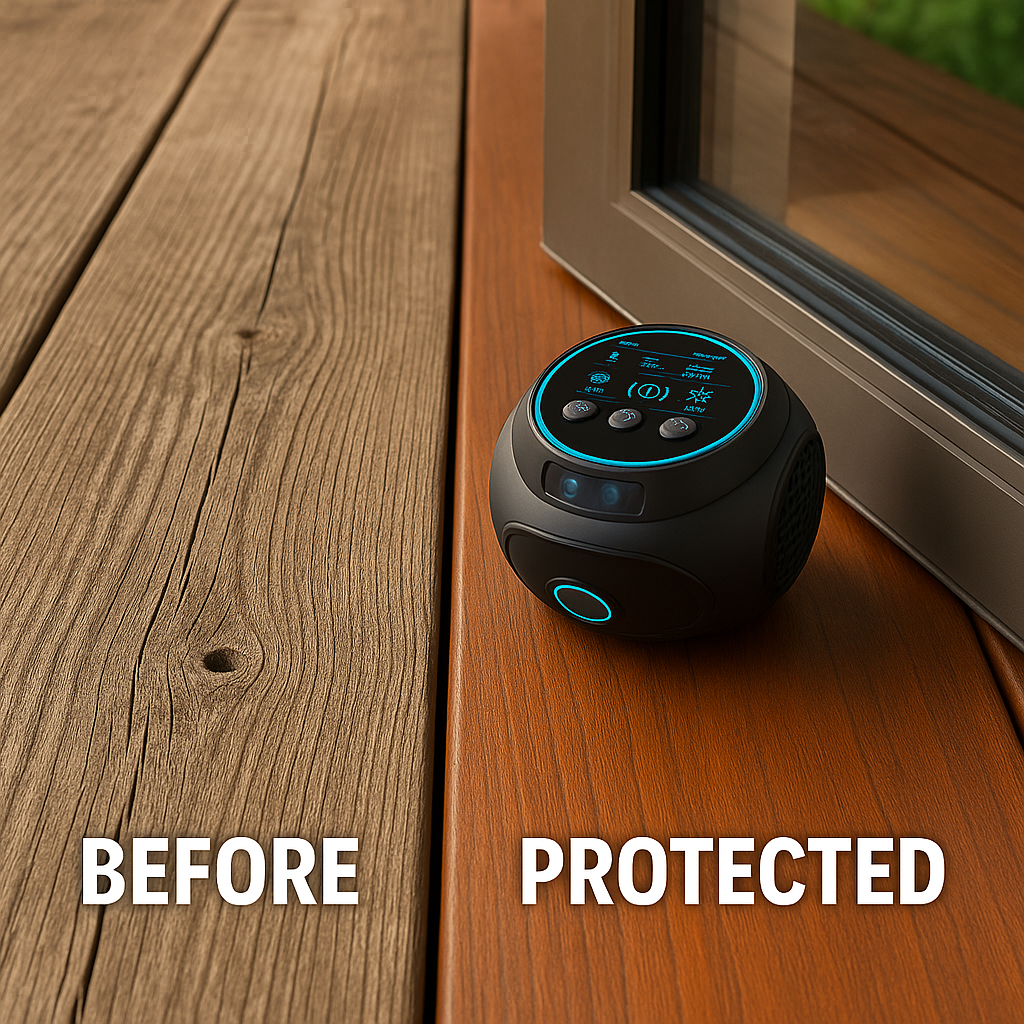 Plug-in ultrasonic pest repeller device