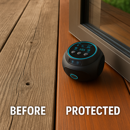 Plug-in ultrasonic pest repeller device