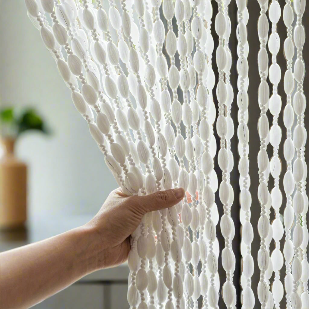 Decorative Beaded Curtain – Boho Door & Room Divider